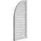 Ekena Millwork Quarter Round Top Left Surface Mount PVC Gable Vent w/ 2"W x 2"P Brickmould Sill Frame, 20"W x 42"H GVPQL20X4203SF - alternate 2